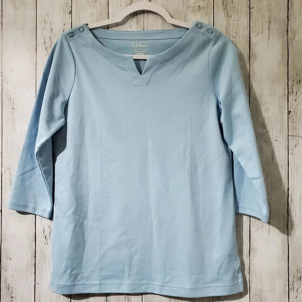 NWT L.L.BEAN LONG SLEEVE TEE.SIZE S